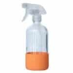 Orange Glass Spray Bottle Household 16oz Front 960x960