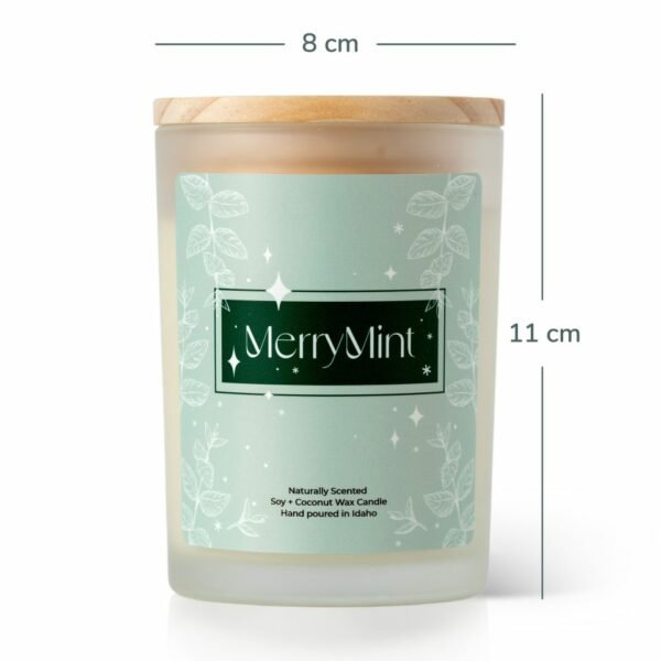 Merrymint Naturally Scented Candle 8oz 04