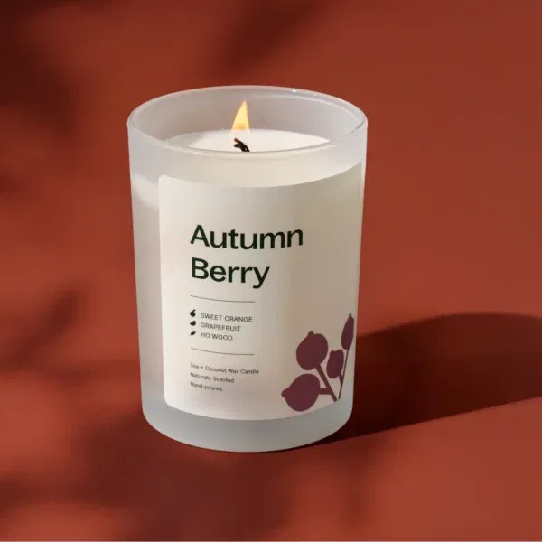 Autumn Berry Candle 07